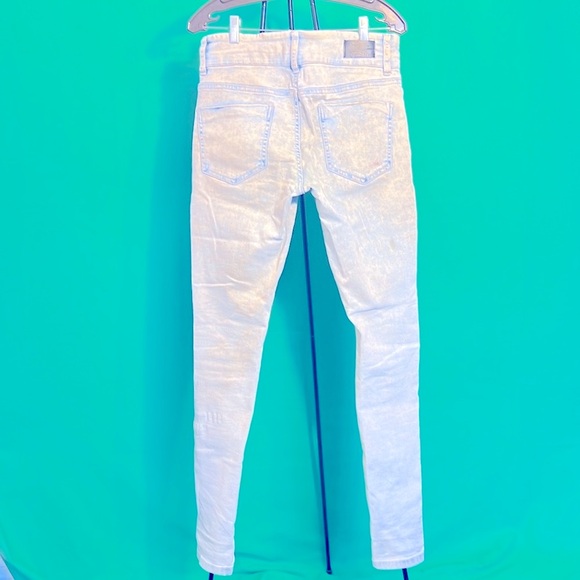 Skinny Denim Jeggings (6) Stretchy Light Blue Jeaniogy resemble Denim Jeans - Picture 11 of 12